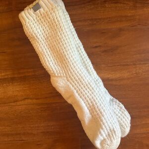 Bench Textured White Women's Socks